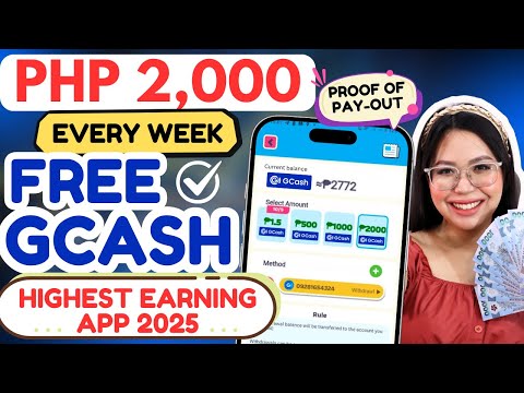 P2,000/week KITAAN SA GCASH EARNING APP | 100% NO PUHUNAN | HIGHEST EARNING APP 2025