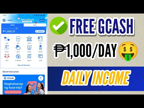 PAANO KUMITA SA GCASH 2025; FREE ₱1,000 GAMIT ANG CELLPHONE #earnmoneyonline #makemoneyonline