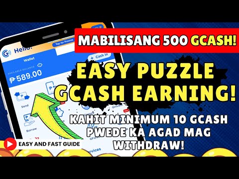 SECRET EASY PUZZLE FREE P500 GCASH AGAD  | EARNING APP GCASH