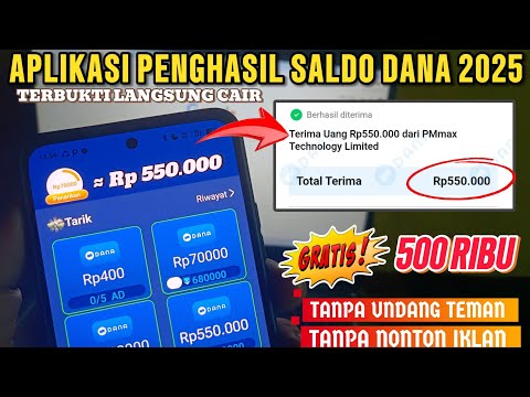 TERBUKTI CAIR KE DANA! APLIKASI PENGHASIL SALDO DANA TERCEPAT 2025 – APK PENGHASIL SALDO DANA 2024