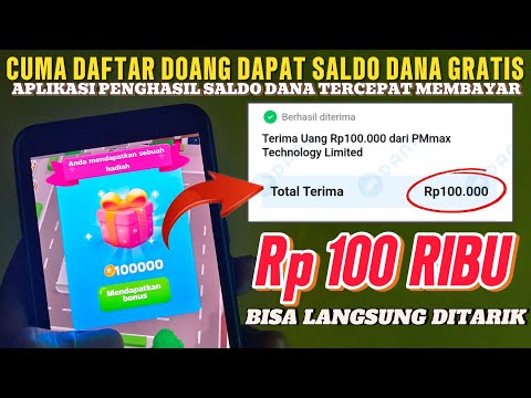 TERBUKTI!! Cuma Daftar Dapat Saldo Dana 100 Ribu Gratis – Apk Penghasil Saldo Dana Tercepat 2025