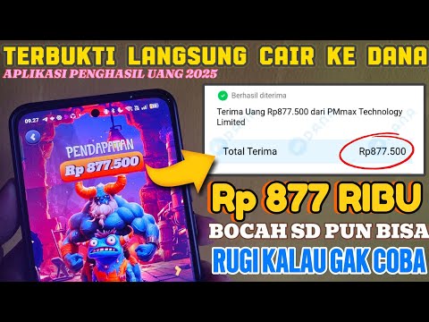 TERBUKTI LANGSUNG CAIR.! Aplikasi Penghasil Saldo Dana Tercepat 2025 – Game Penghasil Uang 2025