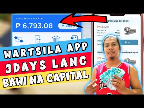 WARTSILA FULL REVIEW: APP LUNCHED JANUARY 12, 2025 3DAYS LANG BAWI NA ANG CAPITAL MO DITO