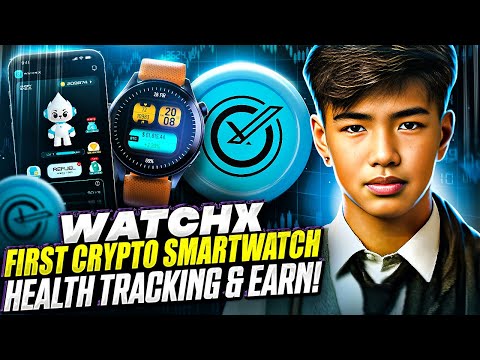 WATCHX THE FIRST DEPIN CRYPTO SMARTWATCH!HEALTH TRACKING & MORE FEATURES + EARNINGS REVIEW (TAGALOG)