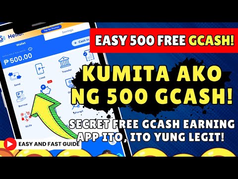 FREE 500 GCASH SA EARNING GCASH APP | LEGIT EARNING APP GCASH 2025