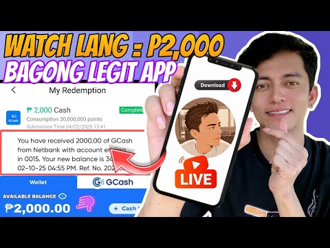 GRABE! ₱2,000 AGAD KINITA SA PANONOOD LANG NG VIDEOS USING PHONE | NEW SIDE HUSTLE IN 2025