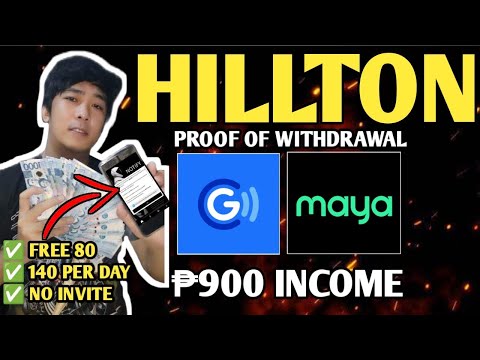 HILLTON: ₱900 WITHDRAW | FREE ₱80 SIGN UP ₱140 DAILY | PALDO PALDO NGAYON FEBUARY