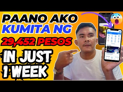 KUMITA AKO NG 29,452 PESOS IN JUST 1 WEEK KAHIT WALA AKONG GINAGAWA AT NASA BAHAY LANG