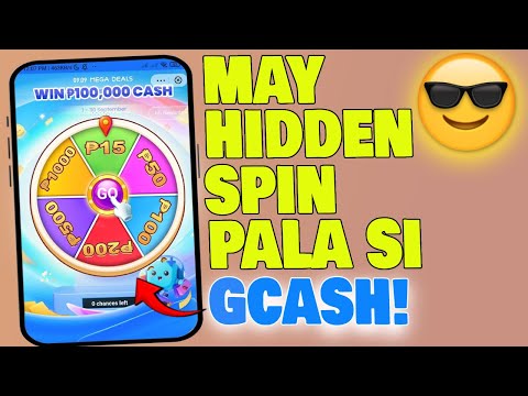 May Hidden SPIN pala si GCASH na Pwede kumita ng pera! ( 2023 GCASH SPIN TO WIN )