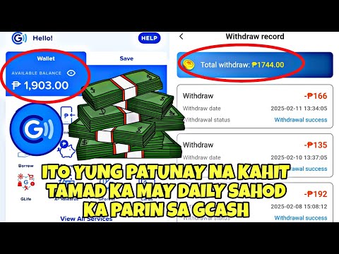 NEW EARNING APP? EARN FREE ₱1744 PESOS DIRECT SA GCASH, SAHOD YAN ARAW-ARAW | WITH OWN PROOF