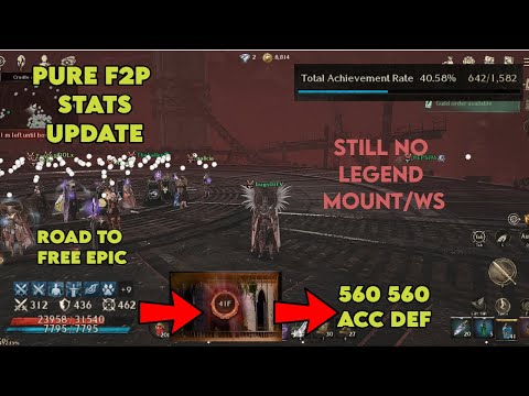 NIGHT CROWS F2P STATS UPDATE ROAD TO FREE EPIC NA TAYO