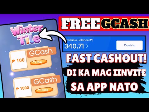 NO INVITE=WINTER TILE APP MAY FREE GCASH | KUMITA NG 100 PHP TO 1K PHP | LIVE CASHOUT#earningapp