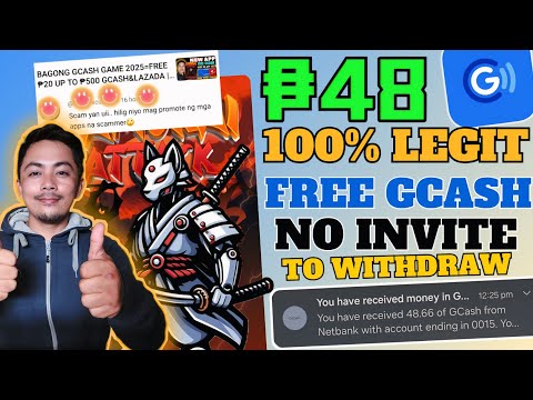 SAMURAI APP:LEGIT PALA TALAGA=FREE ₱48 GCASH UP TO ₱500||LIVE CASHOUT#freegcash#earnmoneyonline