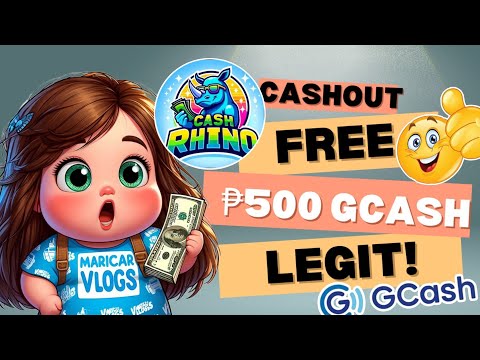 Scratch & Win Free ₱500 Gcash & $10 Via Paypal • Tagalog Tutorial Review • Cash Rhino Legit App 2025