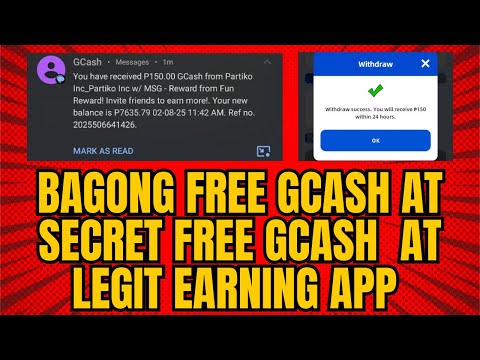 SIKRETO SA GCASH NGAYON  | SECRET FREE GCASH SA  APP | LEGIT EARNING APP SA GCASH | KIKITA KA DITO