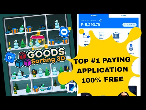 TOP 1 LEGIT PAYING APP 2025 GOODS SORTING 3D APP 100% FREE GCASH NEW RELEASE