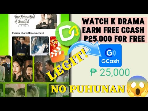 WATCH K DRAMA EARN (P500 UP TO P25,000)FOR FREE DIRECT GCASH LEGIT NO PUHUNAN.