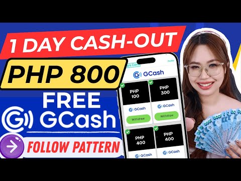 1 DAY KITA: P800 FREE GCASH JUST FOLLOW THE PATTERN | LEGIT CASH-OUT | NO INVITE!