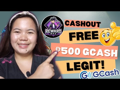 Cashout Worth ₱500 Gcash For Free • Earning Game App • Reward Max Legit App 2025