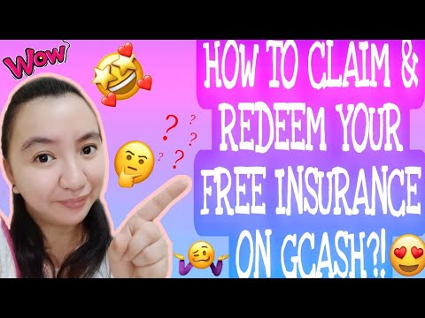 HOW TO REDEEM & CLAIM YOUR FREE INSURANCE ON GCASH?! / EASY TUTORIAL / CUTIE BETH's 🤗😍