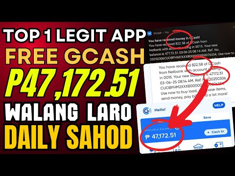 Kumita ng P800 FREE GCASH Ngayon! 1 Minuto Recieved Agad sa Gcash, 100% Legit at Mabilis na Payout!