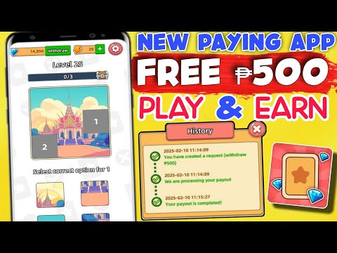 NEW EARNING APP 2025: Libreng ₱500 Sa Gcash No Need Puhunan (After Register Pwedi Agad Mag Withdraw)